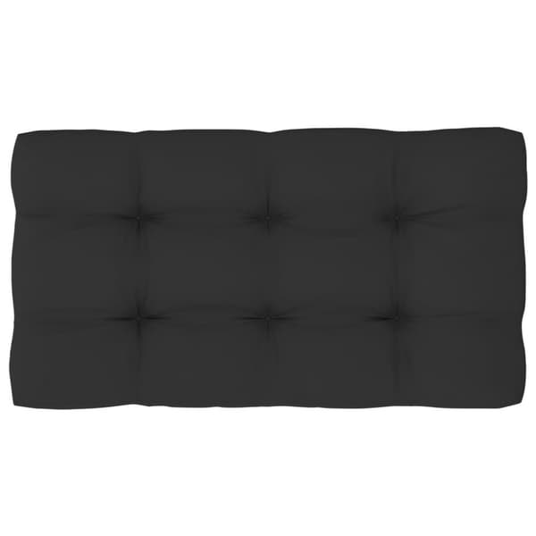 Mittensektion till pallsoffa grå impregnerad furu