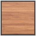 Miniatyrbilde 9 av 11: vidaXL Brun Hage Kaffebord 55x55x35 cm DPC og Stål