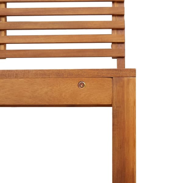 vidaXL Hagebenk 100x50x91 cm Solid Akasietre