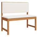 Pikkukuva 3 / 11: vidaXL Puutarhapenkit Tyynyillä 100x50x91 cm Kestävä Akasia