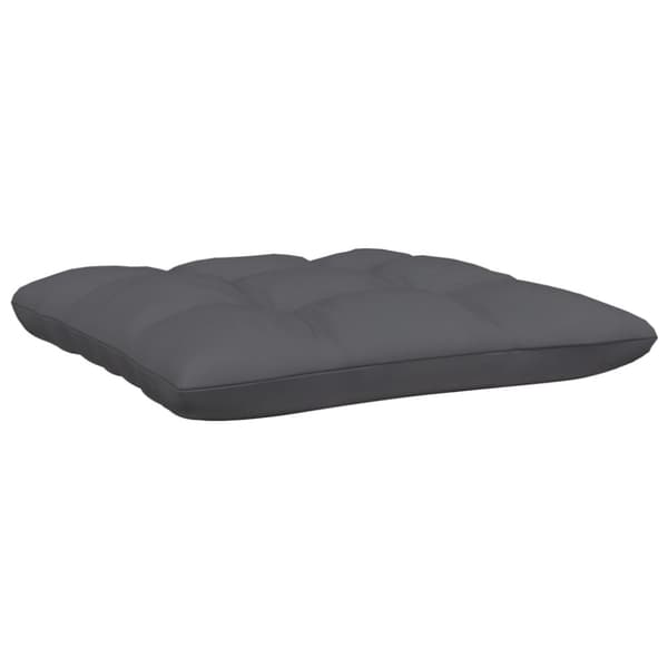 Loungegrupp med dynor 3 delar vit massiv furu