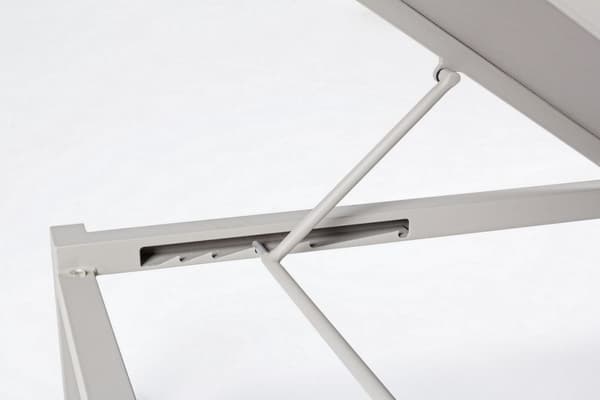 BOLZANO Kolli trädgårdssäng beige justerbar 195x78 cm