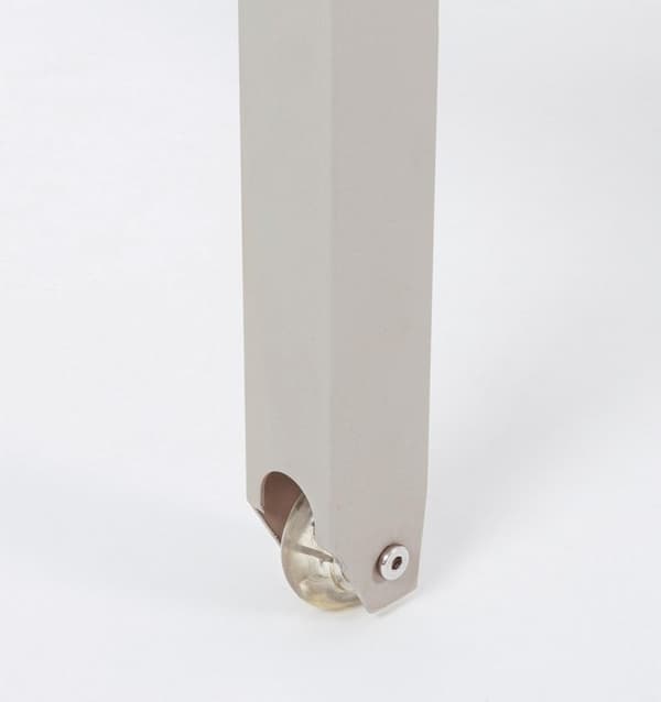 BOLZANO Kolli trädgårdssäng beige justerbar 195x78 cm