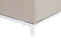 Miniatyrbillede 8 af 10: Havesofa Beige Polyester 3 Personers Moderne Loungesofa Udendørs Nonwood Vedligeholdelsesfri Havemøbler Quickdry Skum Vandtætte Hynder
