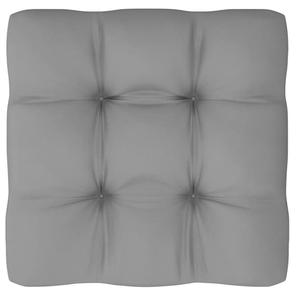 vidaXL Hagesofa med puter 4-seters heltre furu
