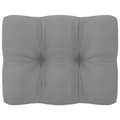 Miniatyrbilde 4 av 8: vidaXL Sofa med puter 3-seters heltre furu