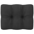 Miniatyrbilde 4 av 8: vidaXL Sofa med puter 3-seters heltre furu