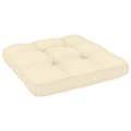 Miniatyrbilde 4 av 8: vidaXL Hagesofa med puter 4-seters heltre furu