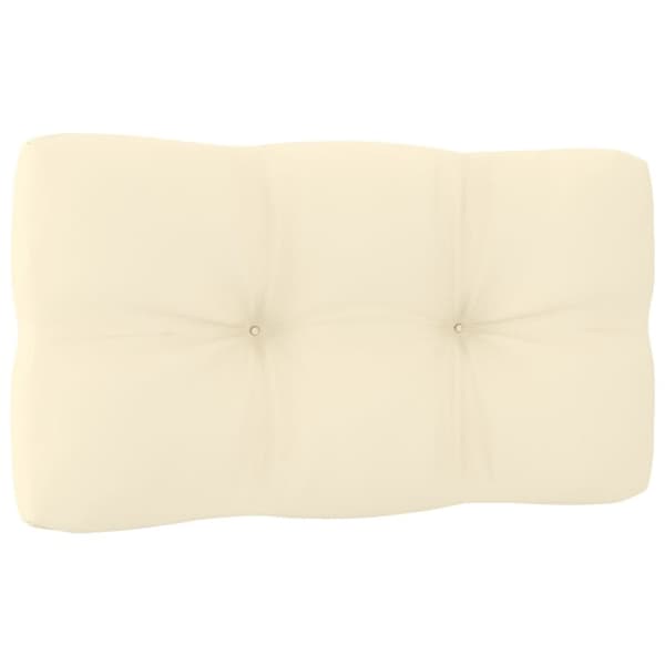 vidaXL Sofa med puter 3-seters heltre furu
