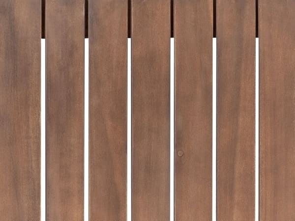 Hagesofa Mørkt tre Taupe Akasietre 2-seter med puter Moderne design Uteplass Hagemøbler