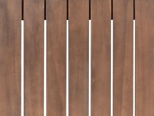 Hagesofa Mørkt Akasietre Tre Utendørs 2-seter med puter Moderne Design