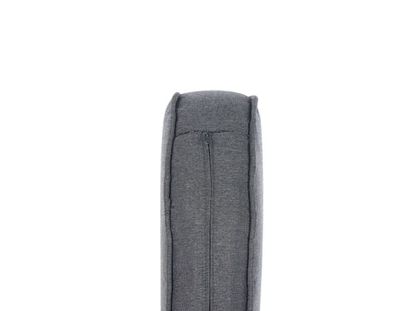 Soffa Grå Natur Konstrotting 2-sits med Sittdyna Flätad Bohemisk Design