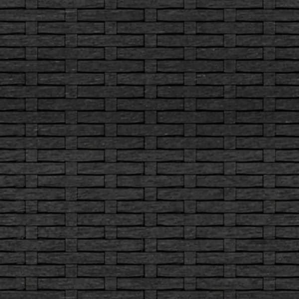 vidaXL midtermoduler til havesofa 2 stk. med hynder polyrattan sort