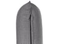 Miniatyrbild 9 av 11: Utesoffa Grå Polyester Klädsel 4 Sittplatser Trädgårdssoffa UV Vattenresistent Modern Design Vardagsrum