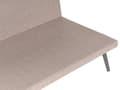 Miniatyrbild 6 av 11: Utesoffa Beige Polyester Klädsel 3 Sittplatser Trädgårdssoffa Vänster UV Vattenbeständig Modern Design Vardagsrum