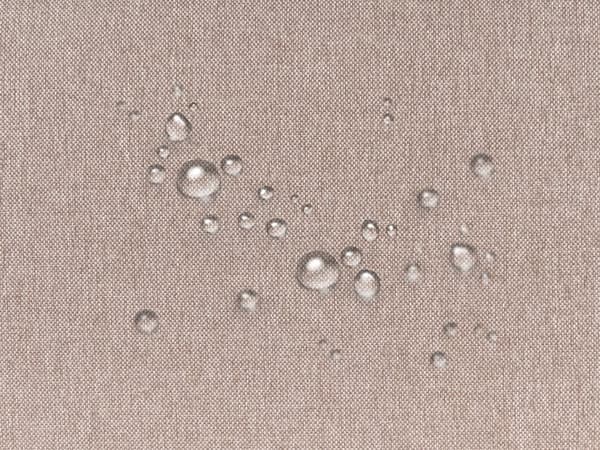 Utesoffa Beige Polyester Klädsel 3 Sittplatser Trädgårdssoffa Vänster UV Vattenbeständig Modern Design Vardagsrum