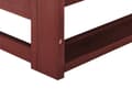 Miniatyrbild 7 av 9: Trädgårdssoffa Taupe Mahogny Akaciaträ Certifierat Trä 3-sitsig med Dynor Modern Design Uteplats Trädgård