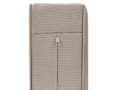 Miniatyrbild 8 av 11: Trädgårdssoffa Taupe Ljust Akaciaträ Certifierat Trä 2-sitsig med Dynor Modern Design Uteplats Trädgård