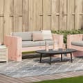 Miniatyrbilde 3 av 9: vidaXL Hagesofaer 2-seters 134x60x62 cm heltre douglasgran