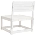 Miniatyrbilde 6 av 8: vidaXL Hagesofa hvit heltre furu