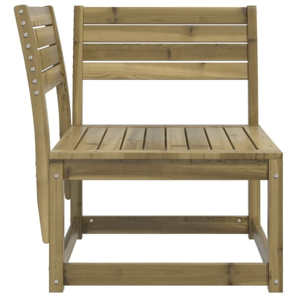 vidaXL Hagesofa for hjørne 73x73x78 cm impregnert furu