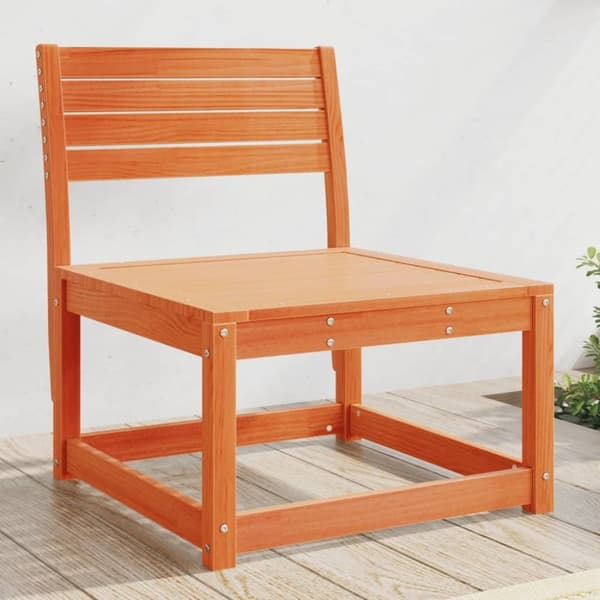 vidaXL Hagesofa voksbrun heltre furu