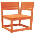 Miniatyrbillede 4 af 10: vidaXL hjørnemodul til havesofa 73x73x78 cm m. hynder massivt fyr brun