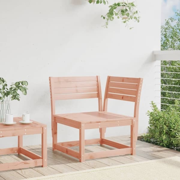 vidaXL Hagesofa for hjørne 73x73x78 cm heltre douglasgran