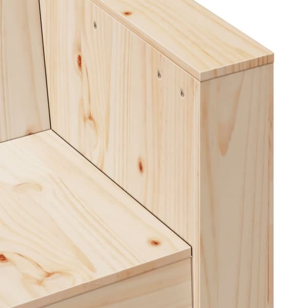 vidaXL Hagesofa 79x60x62 cm heltre furu