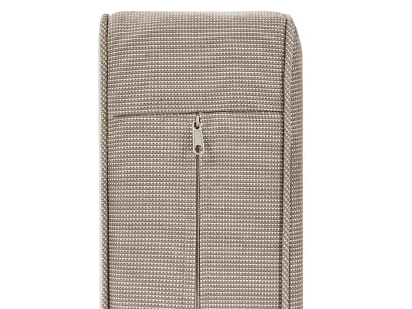 Trädgård Hörnsoffa Ljust Akaciaträ Utomhus 2-sits med Kuddar Modern Design