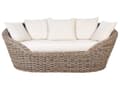 Miniatyrbilde 1 av 11: Utendørs daybed Natur Rotting 6 puter i beige farge Bohemsk og tradisjonell stil Hageseng Hagemøbler