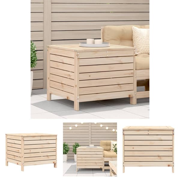 The Living Store Ulkorahi 62x63,5x53,5 cm täysi mänty -  Puutarhasohvat