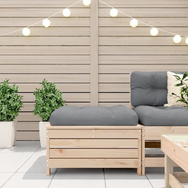 The Living Store Ulkorahi tyynyllä täysi mänty -  Puutarhasohvat