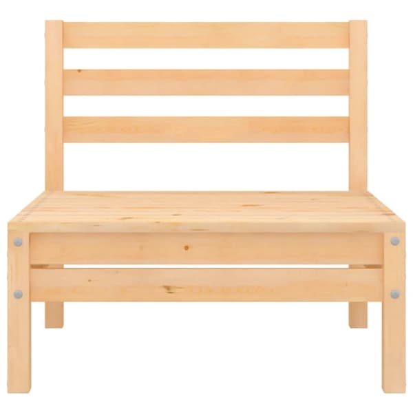 Udendørs sofaer - Living 2-personers havesofa massivt fyrretræ