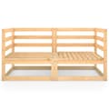 Miniatyrbillede 4 af 7: 2-personers havesofa massivt fyrretræ - Havesofa - Havesofaer - Home & Living