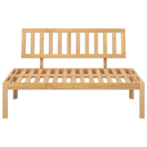 vidaXL Pallsoffa mittensektion massivt akaciaträ