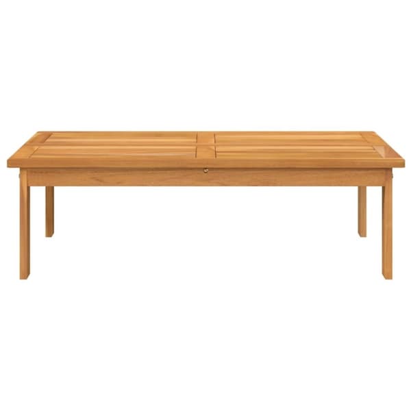 vidaXL Puutarhapöytä 100x60x30 cm täysi akasiapuu