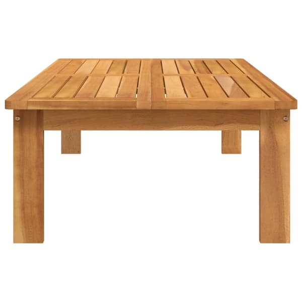 vidaXL Puutarhapöytä 100x60x30 cm täysi akasiapuu