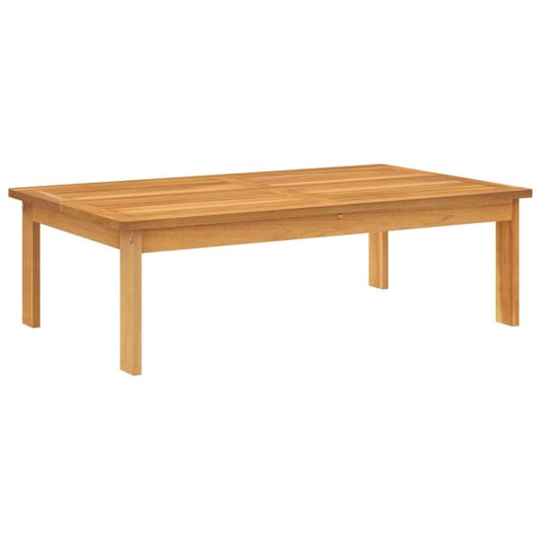 vidaXL Puutarhapöytä 100x60x30 cm täysi akasiapuu
