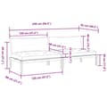 Miniatyrbillede 8 af 8: vidaXL midtermoduler til pallesofa 2 stk. med hynder massivt akacietræ