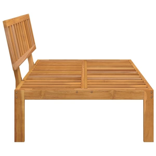 vidaXL midtermodul til pallesofa massivt akacietræ