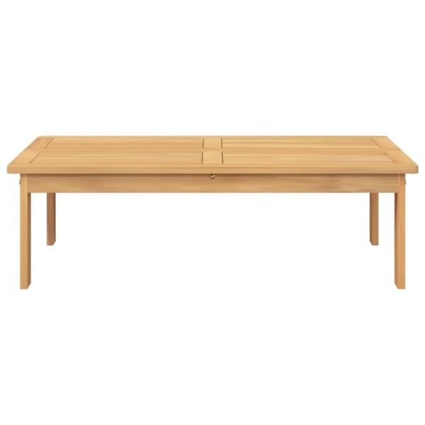 vidaXL Puutarhapöytä 100x60x30 cm täysi akasiapuu