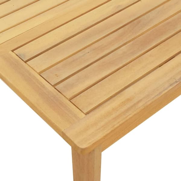 vidaXL Hagebord 100x60x30 cm heltre akasie