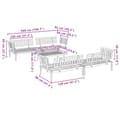Miniatyrbilde 7 av 7: vidaXL Hagesofasett i paller 5 deler heltre akasie