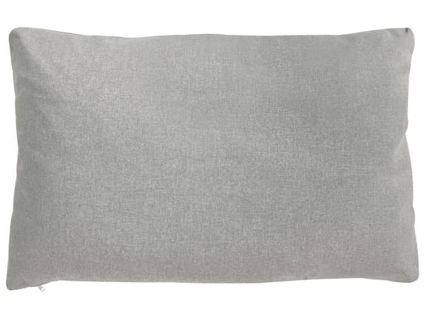 Havesofa Grå Polyester 3 Personers Moderne Loungesofa Udendørs Nonwood Vedligeholdelsesfri Havemøbler Quickdry Skum Vandtæt til Have