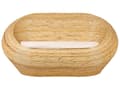 Miniatyrbilde 1 av 11: Hagesofa i Naturrotting med Sittepute Beige 2 Seter Innendørs Utendørs Boho Style