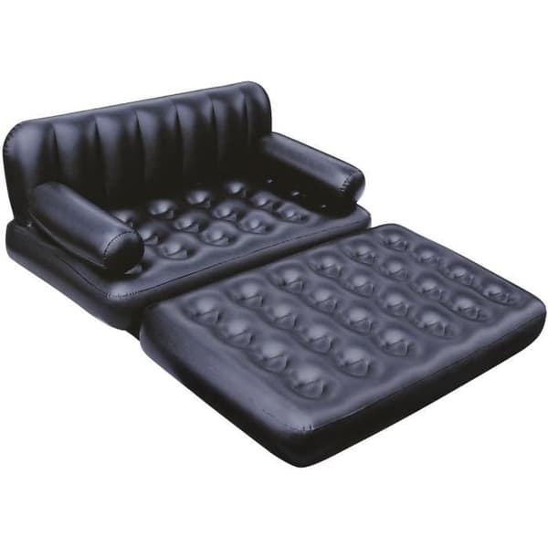 TD® uppblåsbar bäddsoffa 152 x 64 x 18,8 cm Hopfällbar uppblåsbar utomhussoffa