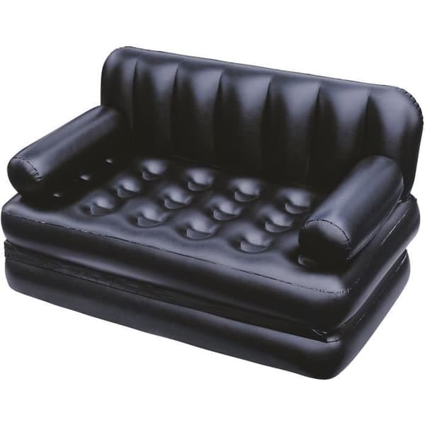 TD® uppblåsbar bäddsoffa 152 x 64 x 18,8 cm Hopfällbar uppblåsbar utomhussoffa