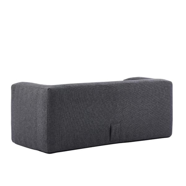 Uppblåsbar soffa - TERRACOTTA - Mörkgrå - 2-3 platser - Inomhus och utomhus - Tvättbart överdrag