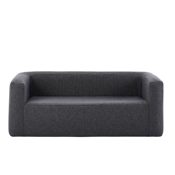 Uppblåsbar soffa - TERRACOTTA - Mörkgrå - 2-3 platser - Inomhus och utomhus - Tvättbart överdrag